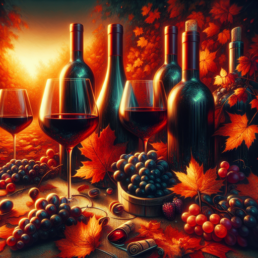 Vins rouges d'automne